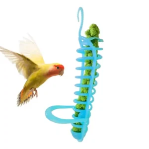 Bird Feeder Basket Hollow Basket Millet Holder Toy Hook Design Pet Supplies For Budgies Lovebirds Medium Parrots Parakeets