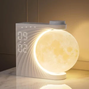 Sunrise Alarm Clocks for Heavy Sleepers,Night Light Clocks for Bedrooms with Moon Light,10 Light Effects,30/60/90 Timer