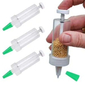 1/3pcs Handheld Sower Spreaders Seed Dispenser Manual Seeder Tool for Garden Planting Flower Pot Garden Bed Gardening